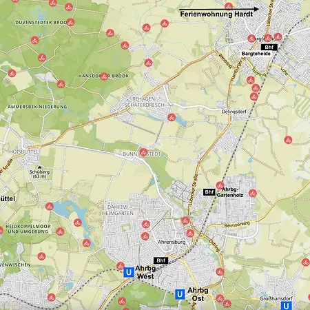 Ferienwohnung Hardt Appartement Bargteheide